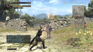 DDON スキル発動モーションキャンセル(縮地)