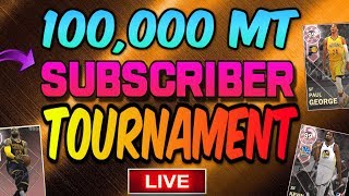 100,000 MT SUBSCRIBER TOURNAMENT!PS4 NBA 2k18 Myteam ANYTHING GOES Dcentric VS Everyone!
