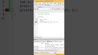 Errors Found in C Program#Code#coding #programming #clanguage