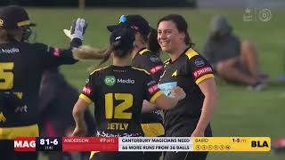 Top of the table clash | Magicians v Blaze | SHORT HIGHLIGHTS | Dream11 Super Smash | Hagley Oval