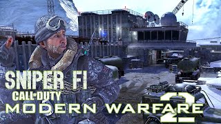 Call of Duty  MW2 SpecOps: SNIPER FI Veteran  Gameplay