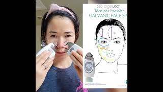 Galvanic Facial Spa小白小蓝胶详细使用手法