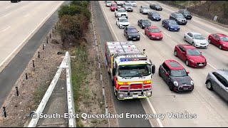 [RARE] QFRS - 502A and 502W Responding (Roma Street)