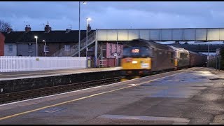 33207 and 33012 working The Devonian Crompton at Bridgwater on 8th March 2020