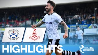 Ayr United 5-0 Airdrieonians | Ayr Dominate Championship Rivals | William Hill Championship