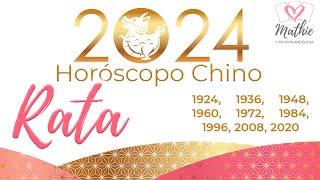 🐲 Rata Horoscopo Chino 2024 Año del Dragón de Madera 🐲 Horóscopo Chino RataTarot Guia Angelical