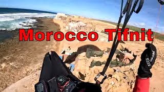 Paragliding Morocco Tifnit beach proximity soaraing