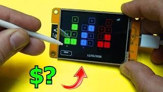 Binary WIFI Clock on CYD 2.8inch ESP ESP32