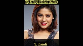 Top-10 Best Songs of Sunidhi Chauhan #shorts