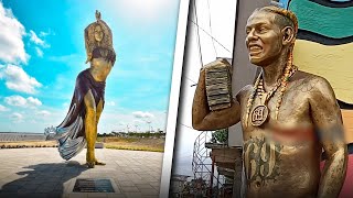 Las mejores y peores estatuas de los famosos