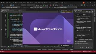 C# P2P Chat App with Visual Studio 2022 and GitHub Copilot