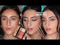 FULL FACE OF MAKEUP WITH ONE PALETTE | Makeup Forever Ultra HD Face Essentials Palette + Lip Liners