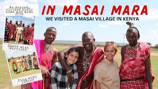 EXPLORING A MASAI VILLAGE IN KENYA | Dancing And Jumping With The Masai Tribe! #masaimara a