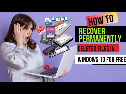 How to Recover Permanently Deleted Files in Windows 10 for free (2022)