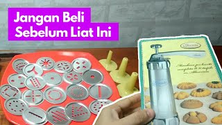 Review Cetakan Kue Kering / Biscuit Maker Cara Kerjanya