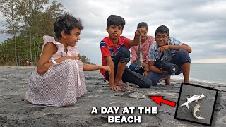 കടലിൽ ചൂണ്ടയിട്ട് മീൻ പിടിച്ചപ്പോൾ | Fishing Vlog at Azheekal beach Kollam