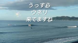 波情報2021年8月6日（金）千葉南房総平砂浦海岸【巴ポイント】開運波乗り店舗　白浜観光案内所