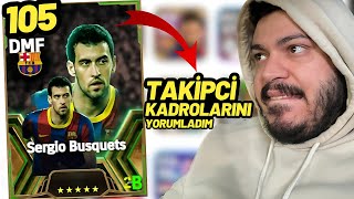 TAKİPÇİ KADROLARINI YORUMLADIM | EFOOTBALL 2025 MOBİLE