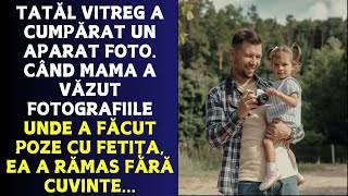 Tatăl vitreg a cumpărat un aparat foto. Când mama a văzut fotografiile unde a făcut poze cu fetița..