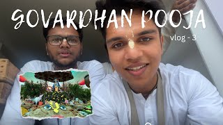 Govardhan Pooja || ISKCON JUHU || vlog - 3