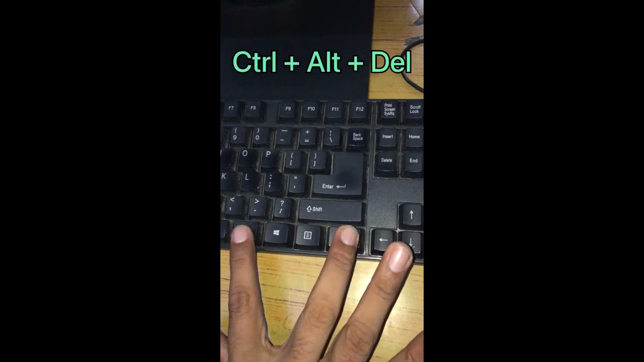 Что такое Ctrl-Alt-Delete и для чего оно используется? #shorts #youtubeshorts #shortcutkeys