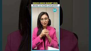 India's Union Budget 2025: What is now cheaper? 