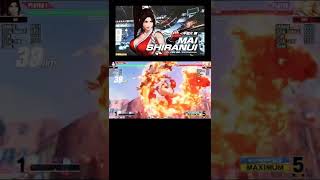 【KOF15】不知火舞　9割減りコンボ　不知火流奥義　THE KING OF FIGHTERS XV　Mai Shiranui