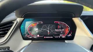 BMW 118i F40 DKG 7 AUTOMATIC GEARBOX MOTORWAY STABILISED SPEED