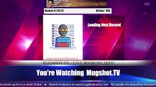 Mugshot TV - Live Arrest Booking Video Stream