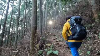 初詣登山 大塚山から御岳山