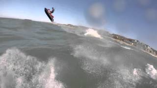 Seadoo - Wave jumping Lake Michigan (Holland) 7 - Small craft advisory (4-8 foot waves)