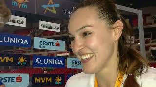 Kinga Achruk - Interview F4 Budapest EHF CL 2014 - 2015