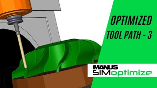 MANUSsim Optimize - Optimized Toolpath 3
