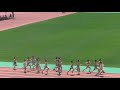 2021年5月30日熊本県高校総体 女子800ｍタイムレース予選3組・西村、赤星