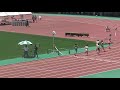 2021年5月30日熊本県高校総体 女子800ｍタイムレース予選3組・西村、赤星