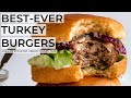 BEST-EVER TURKEY BURGERS | tried & true recipe for grill or stovetop!