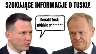 Mentzen ujawnia SZOKUJĄCE INFORMACJE o Tusku!