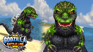 How to unlock NECA GOdzilla skin Gameplay ACID Godzilla 1989 Godzilla battle line 内卡哥斯拉 アシッドゴジラ