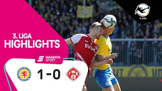 Eintracht Braunschweig - FC Würzburger Kickers | Highlights 3. Liga 21/22