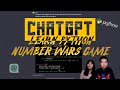 Learn Python with ChatGPT | Number Wars Game