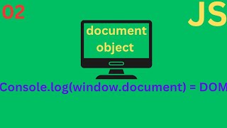 DOM vs document object | #javascript #dom #document #window