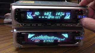 1999年 KENWOOD M707 D707 MDのタグ表示