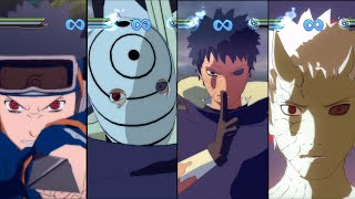 【ナルティメットストーム４】OBITO『少年から十尾人柱力までの軌跡（全奥義・覚醒・連携奥義集）』【Naruto Shippuden Ultimate Ninja Storm 4】OBITO All