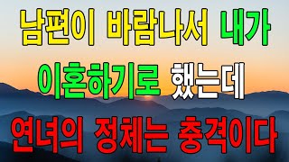 (실화사연) 남편이 바람나서 내가 이혼하기로 했는데 연녀의 정체는 충격이다...준비했다ㅣ사이다사연ㅣ라디오드라마