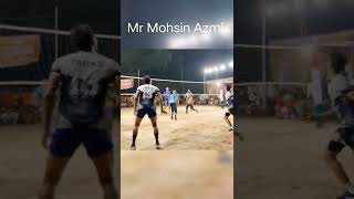 Mohsin Katauli Vs Zaika darbar Best Smashing #shorts   #volleyball #status Best Volly Mohsin #smash