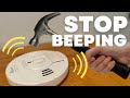 Smoke Detector Won't Stop Chirping? Try This Secret Fix