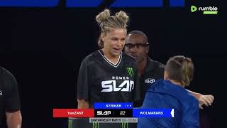 12 Guage Paige VanZANT Power Slap Debut