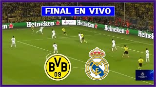 🔴 REAL MADRID vs BORUSSIA DORTMUND EN DIRECTO 🏆 FINAL CHAMPIONS LEAGUE EN VIVO | LA SECTA DEPORTIVA