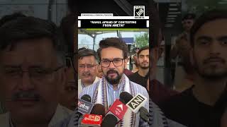 Lok Sabha Elections: Rahul afraid of contesting from Amethi, says Anurag Thakur