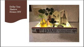 Dollar Tree Shadow Box DIY